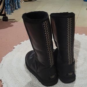 austrailian yarn stitched ugg boots